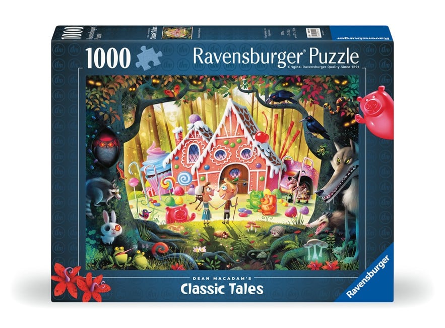 Ravensburger - Puzzle Hansel and Gretel Beware 1000p (12000415)