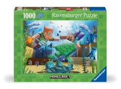 Ravensburger - Puslespil Minecraft Mosaic 1000 brikker