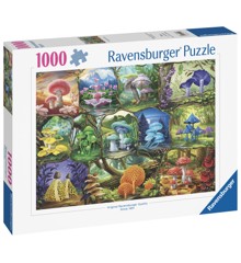 Ravensburger - Puslespil Beautiful Mushrooms 1000 brikker