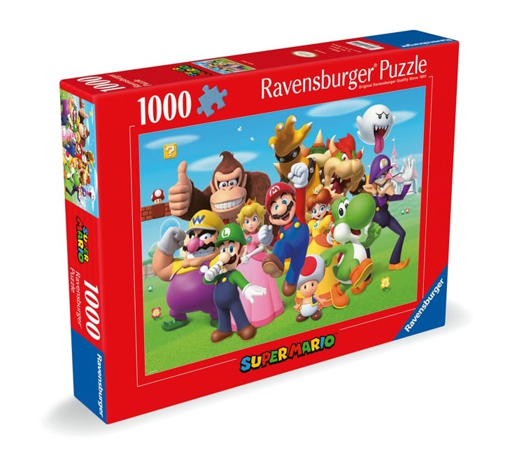 Ravensburger - Puslespil Super Mario 1000 brikker