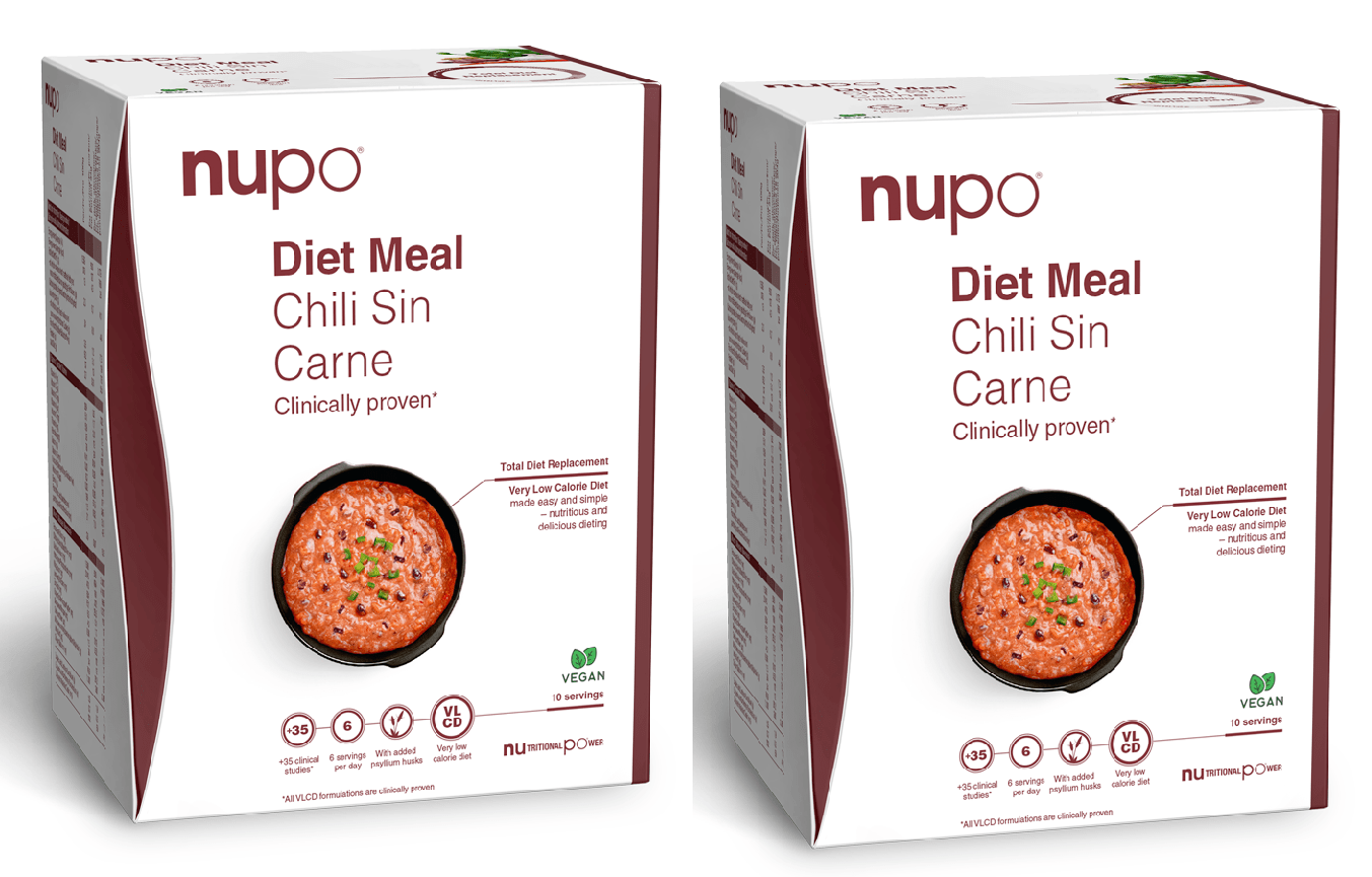 Nupo - 2 x Diet Meal Chili Sin Carne 10 Portioner - Helse og personlig pleie
