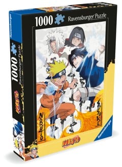 Ravensburger - Puslespil Naruto vs Sasuke 1000 brikker