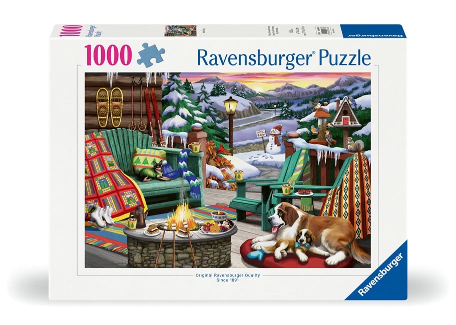 Ravensburger - Puslespil Aprés All Day 1000 brikker