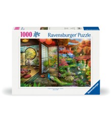 Ravensburger - Puslespil Japanese Garden Teahouse Kyoto 1000 brikker