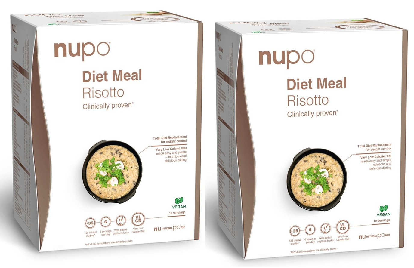 Nupo - 2 x Diet Meal Risotto 10 Portioner - Helse og personlig pleie