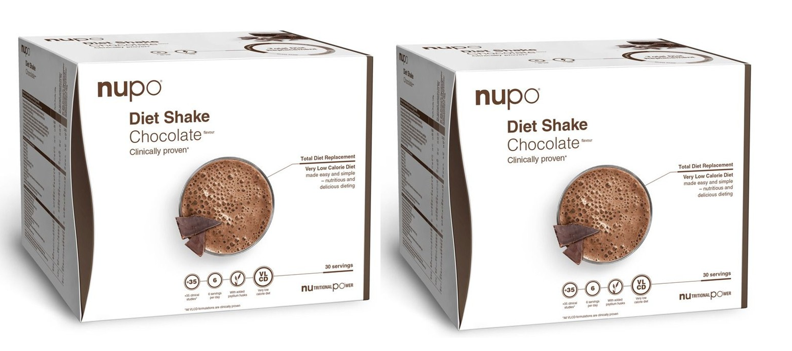 Nupo - 2 x Diet Shake Caffe Latte 30 Portioner - Helse og personlig pleie
