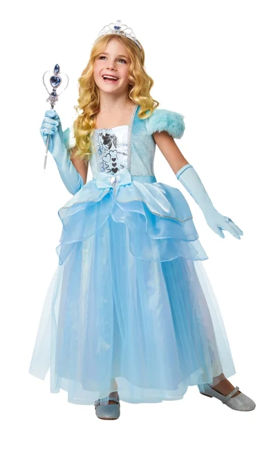 Rubies - Deluxe Blue Princess Dress (110-116 cm)