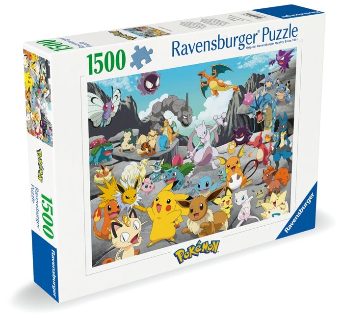 Ravensburger - Puzzle Pokémon Classics 1500p (12000726)