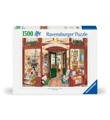 Ravensburger - Puslespil Wordsmith's Bookshop 1500 brikker