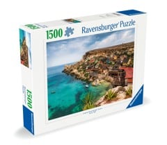 Ravensburger - Puslespil Popey Village Malta 1500 brikker