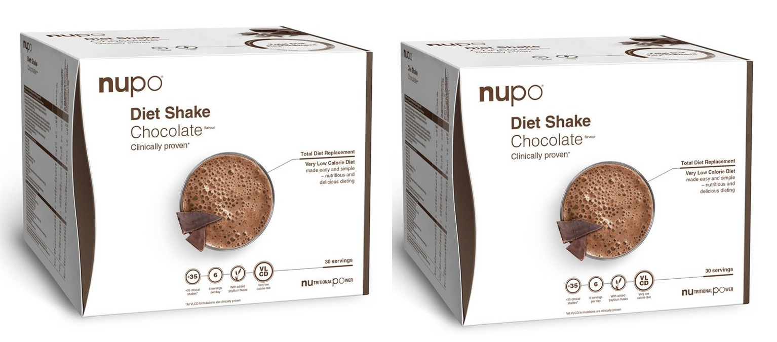 Nupo - 2 x Diet Shake Chocolate 30 Portioner