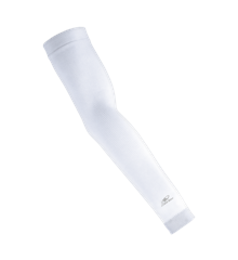 Lizard Skins Knit Arm Sleeve - Diamond White - YS/YM