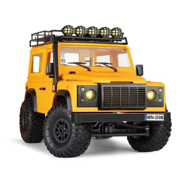 JJRC - Land Rover Camel Fjärrstyrd Bil - Gul