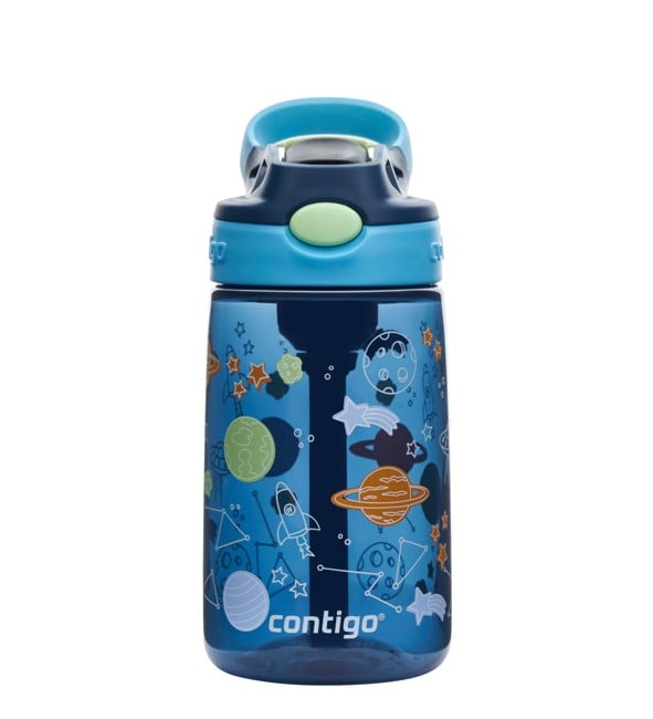 Contigo - Easy Clean Kids Water Bottle 420ml - Blueberry Cosmos