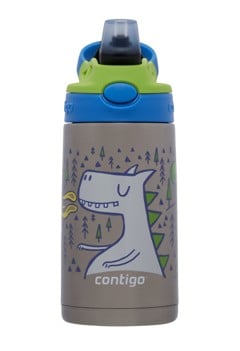 Contigo - Easy Clean Vacuum Water Bottle 380ml - Dragons