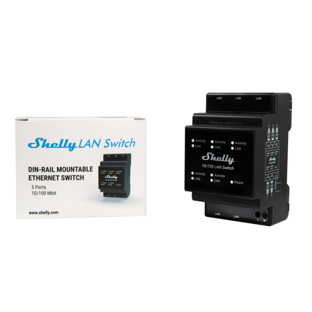 Shelly - LAN Switch: Styr Ditt Smarthus - Elektronikk