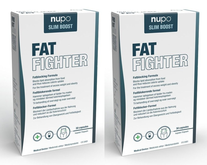 Nupo - 2 x Slim Boost Fat Fighter 30 pcs