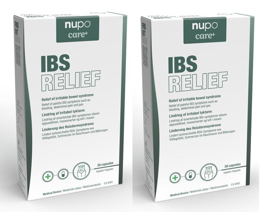 Nupo - 2 x Care Relief IBS, 30 caps - Helse og personlig pleie