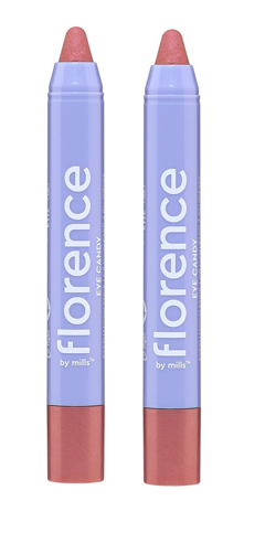 Florence by Mills - 2 x Eyecandy Eyeshadow  Lolli (pink shimmer)