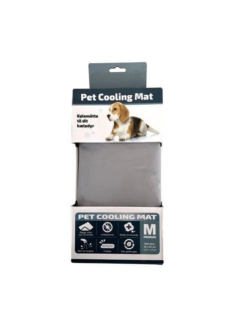 Nordic Paws - Cooling mat, grey Medium  50x65cm - (690752110172)