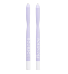 Florence by Mills - 2 x What's My Line? Eyeliner Cut (white)