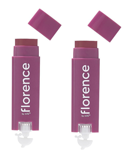 Florence by Mills - 2 x Oh Whale! Clear Lip Balm  Plum and Açai Berry