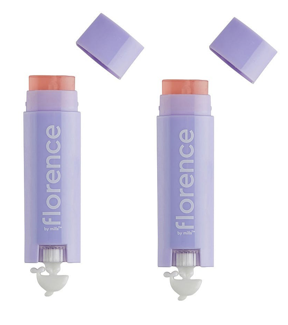 Florence by Mills - 2 x Oh Whale! Clear Lip Balm  Clear