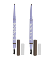 Florence by Mills - 2 x Tint N Tame Eyebrow Pencil With Spoolie Black brown