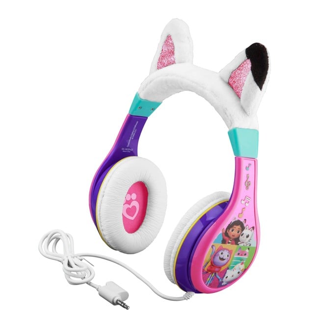 eKids - Disney Gabbys Dollhouse Youth Headphones for kids with Volume Control to protect hearing