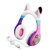 eKids - Gabbys Dollhouse Headphones for kids with Volume Control to protect hearing thumbnail-1