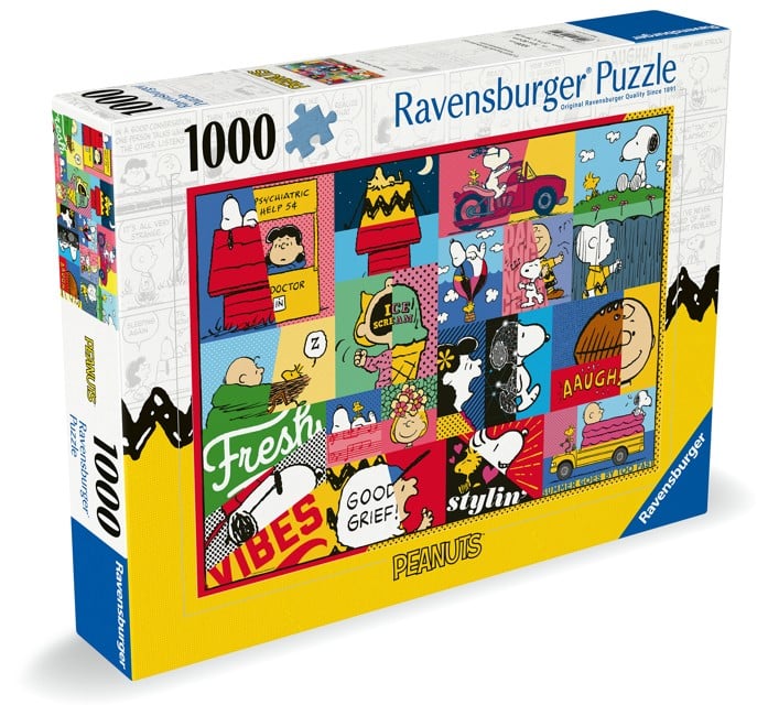 Ravensburger - Puslespil Snoopy Moments 1000 brikker