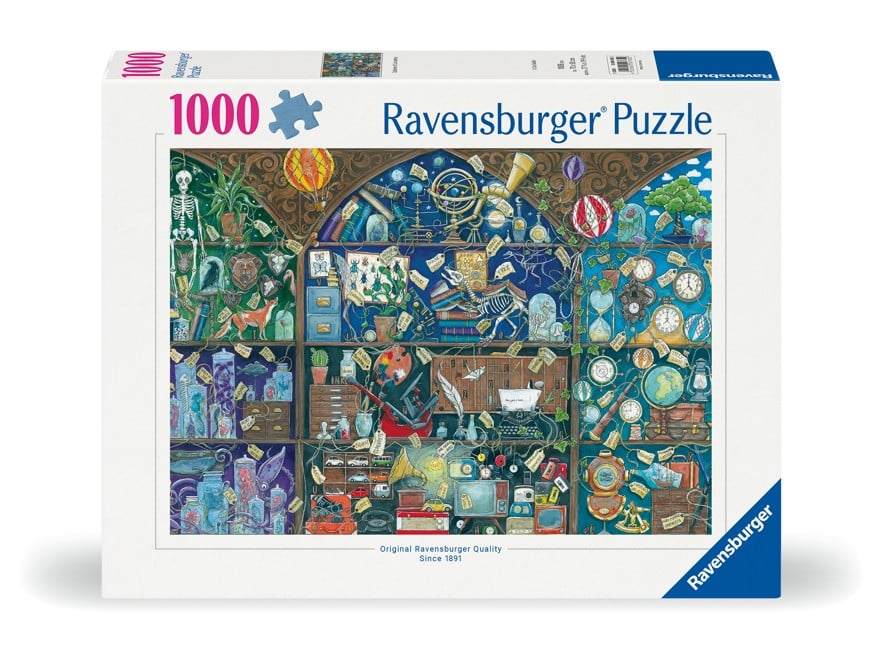 Ravensburger - Puslespil Cabinet Of Curiosities 1000 brikker