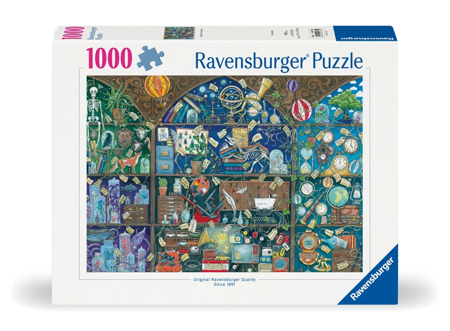 Ravensburger - Puzzle Cabinet Of Curiosities 1000p (12000785)