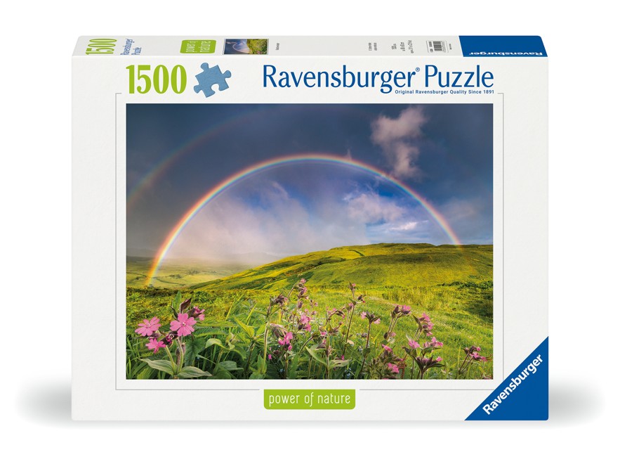 Ravensburger - Puslespil Rainbowscape 1500 brikker