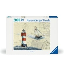 Ravensburger - Puslespil Romantic Lighthouse 2000 brikker