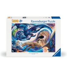 Ravensburger - Puslespil Dragon Day And Night 5000 brikker