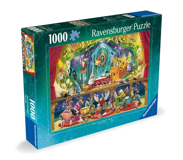 Ravensburger  -Puslespil Snow White and 7 Gnomes 1000 brikker