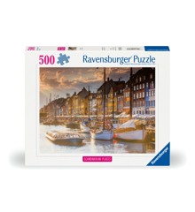 Ravensburger - Puzzle Sunset In Copenhagen 500p (12000846)