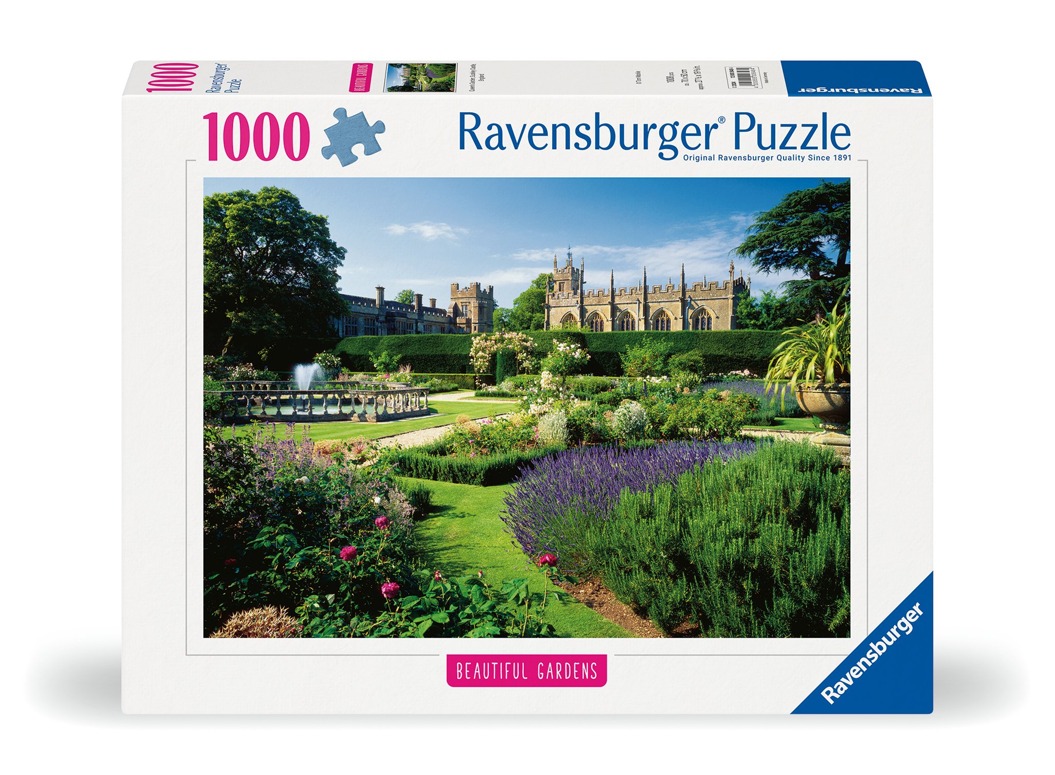 Puslespill 1000 Queens Garden Ravensburger