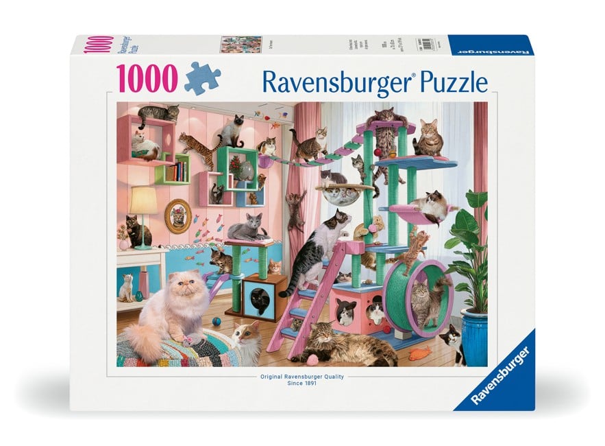 Ravensburger - Puslespil Cat Tree Heaven 1000 brikker