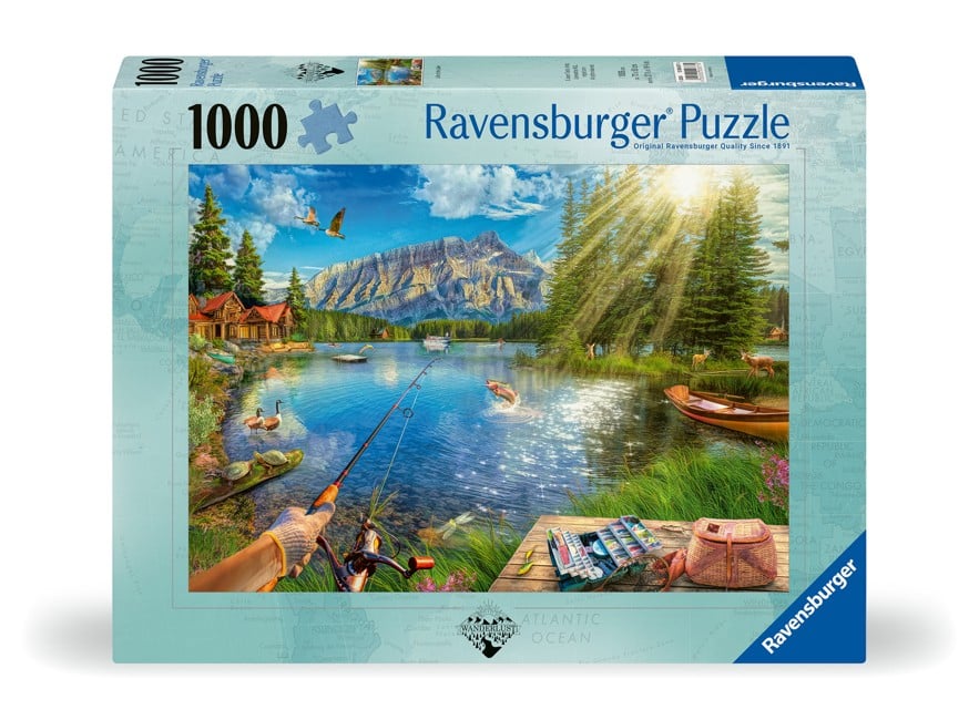 Ravensburger - Puzzle Life At The Lake 1000p (12000877)