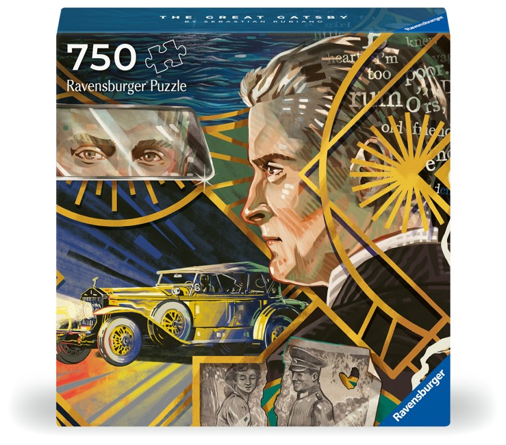 Ravensburger - Puslespil Art&Soul-The Great Gatsby 750 brikker