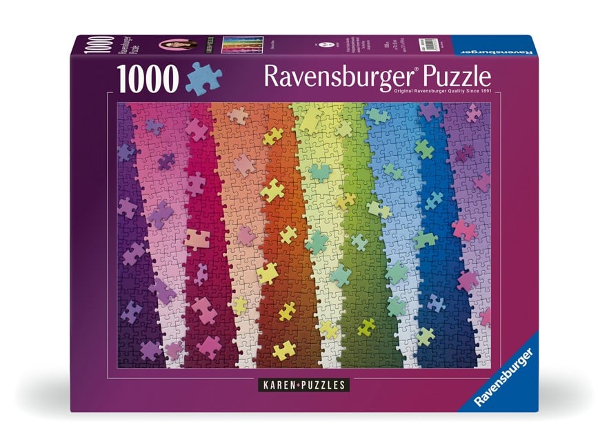 Ravensburger - Puslespil Colors On Colors 1000 brikker