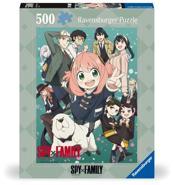 Ravensburger - Puslespil Spy X Family 500 brikker