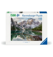 Ravensburger - Puslespil Lake Braies 1500 brikker