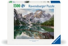 Ravensburger - Puslespil Lake Braies 1500 brikker