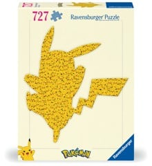 Ravensburger - Puslespil Pokémon Shaped Pikachu 727 brikker