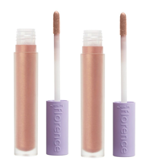 Florence by Mills - 2 x Get Glossed Lip Gloss Mysterious Mills (nude shimmer)