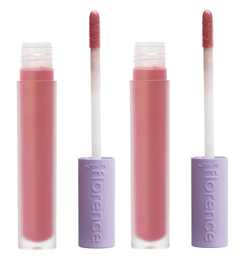 Florence by Mills - 2 x Get Glossed Lip Gloss Mindful Mills (coral) - Skjønnhet