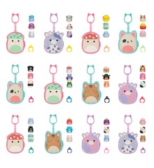 Squishalongs - 2,5 cm Keychain 4 Pack Asst (2420102)